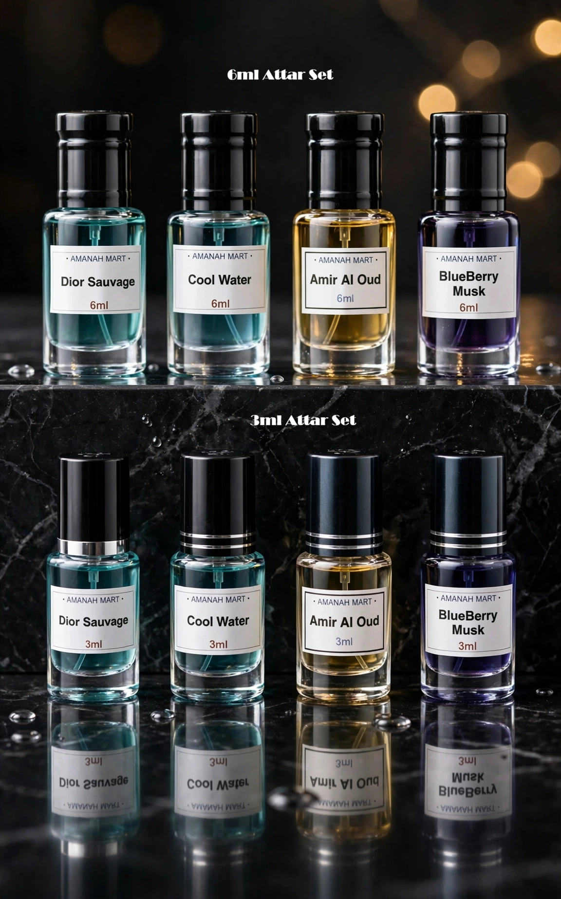 3ml and 6ml Elite Attar sets